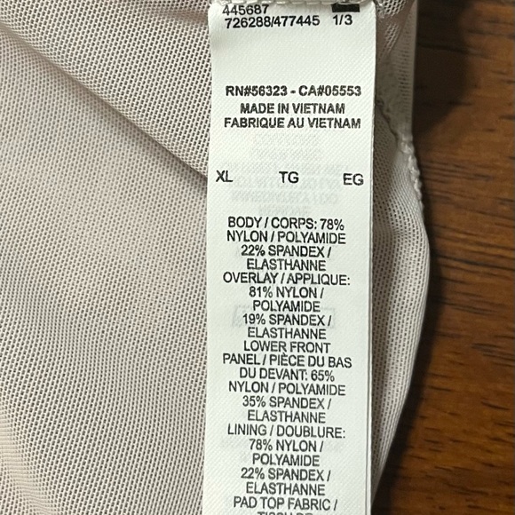 Nike Dri Fit Women's XL Gray Mesh Sports Bra - Picture 4 of 8